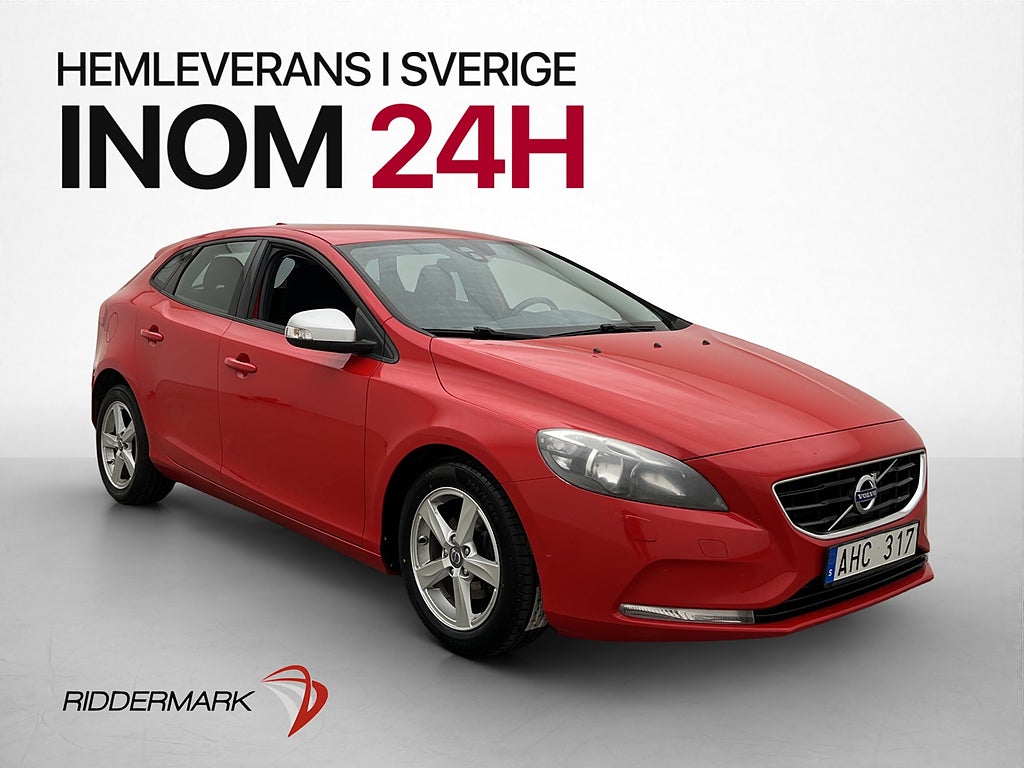 Volvo V40 D2 115hk Kinetic Värmare P-Sensorer Kamrem-Bytt