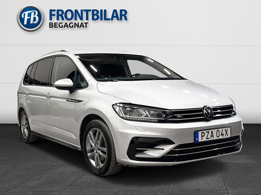 Volkswagen Touran 1.5 TSI R-Line/7-sits/Drag/Värmare/B-Kamera