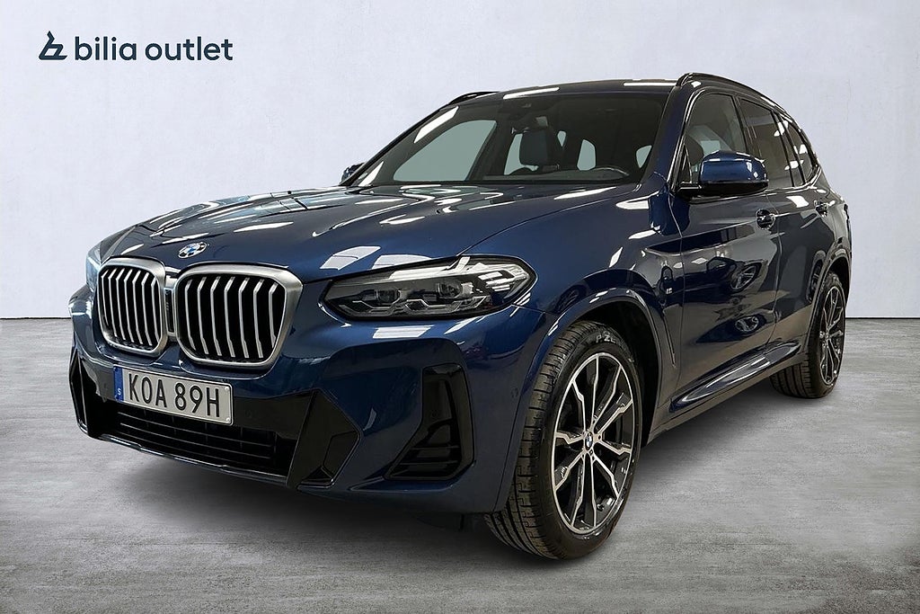 BMW X3 xDrive30d M Sport Pano B-kam Drag Helskinn Navi