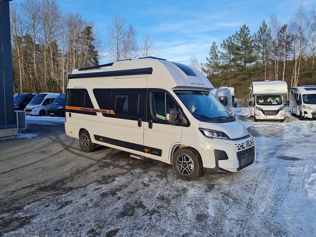 Globe-Traveller Voyager Z långbädd, dieselvärme, automat, 180 hk, all utrustning