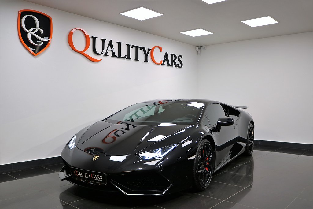 Lamborghini Huracán LP 610-4 Novitec Vinge/Sport avgassystem