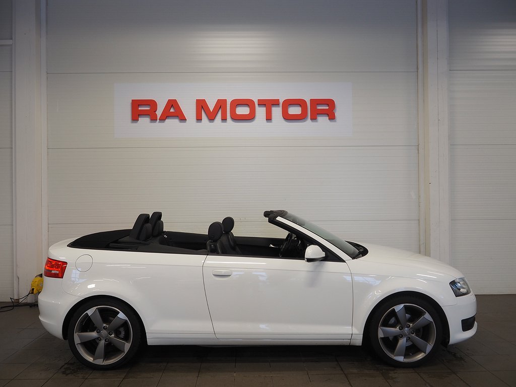 Audi A3 Cabriolet 1.8 TFSI BOSE P-Sensorer Sportstolar 18" 2011