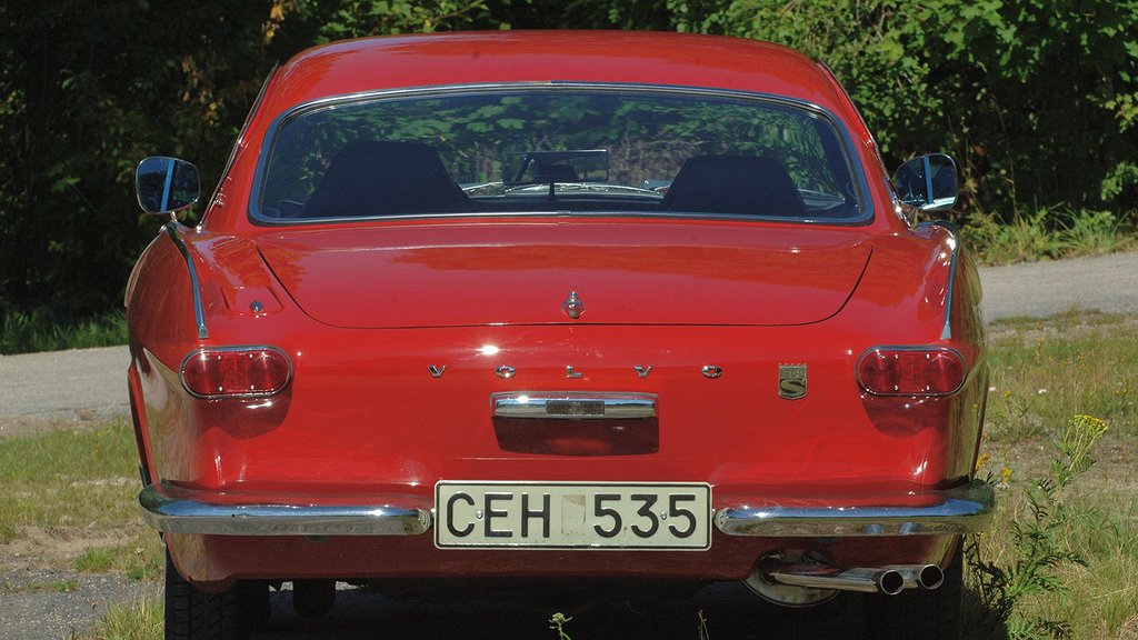 Volvo P1800 har haft samma ägare i 50 år. Foto: Bilweb Auctions