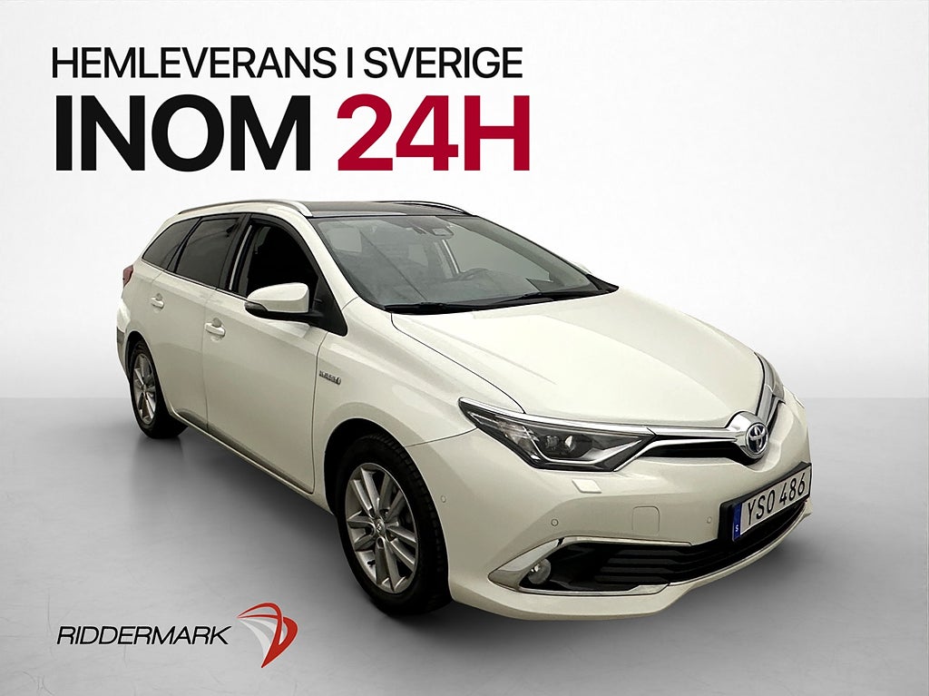 Toyota Auris Hybrid e-CVT Executive Pano B-Kamera Navi Skinn