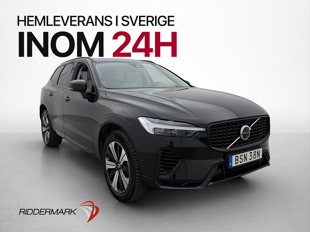 Volvo XC60 Recharge T6 AWD Plus Dark Pano H/K 360° Värm Drag