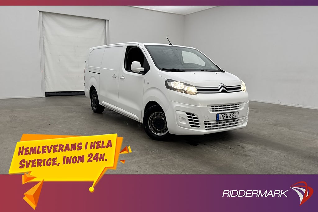Citroën jumpy L3 177hk PDC 3-Sits Farthållare CARPLAY Moms