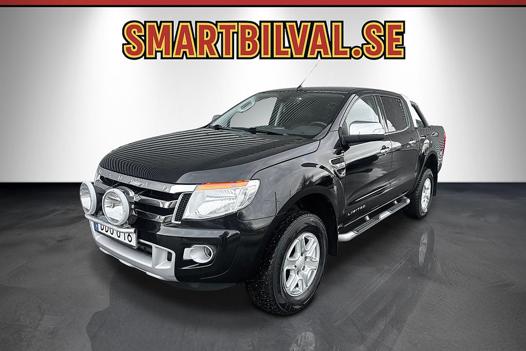 Ford ranger Dubbelhytt 2.2 TDCi 4x4 Aut Skinn Limited 