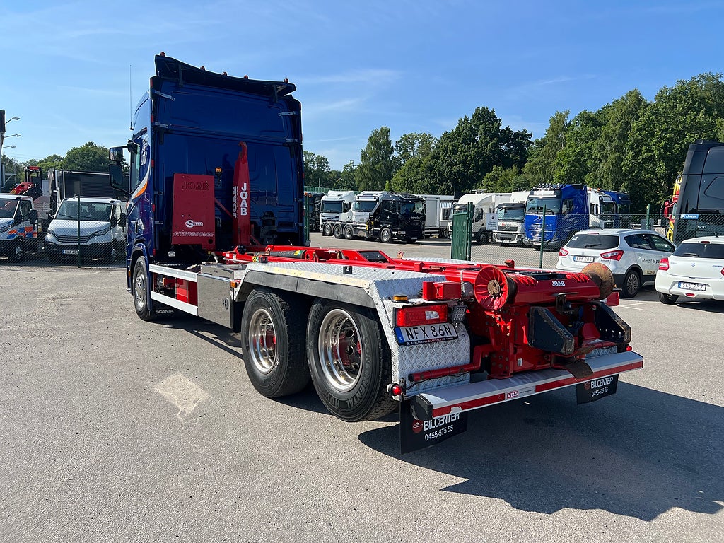 Scania R650 6x2 Lastväxlare, Euro 6
