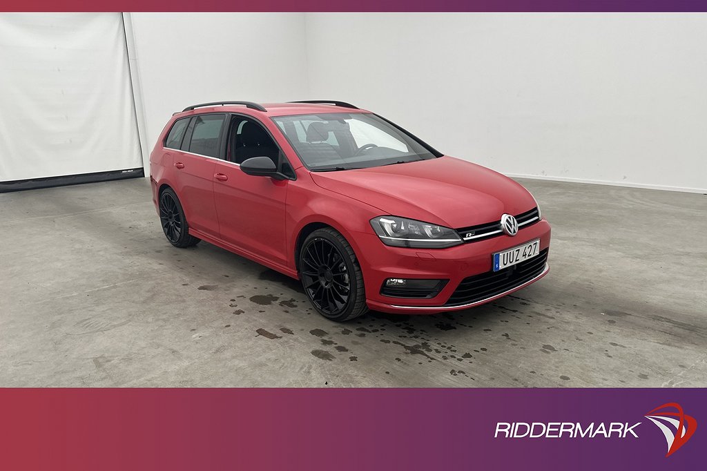 Volkswagen Golf Sportscombi 4M 150hk R-Line Värm Kamera Drag