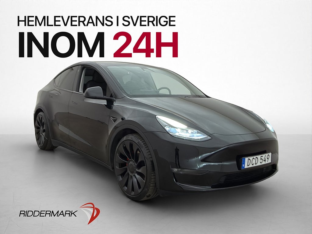 Tesla Model Y Performance AWD MOMS Autopilot Svensksåld