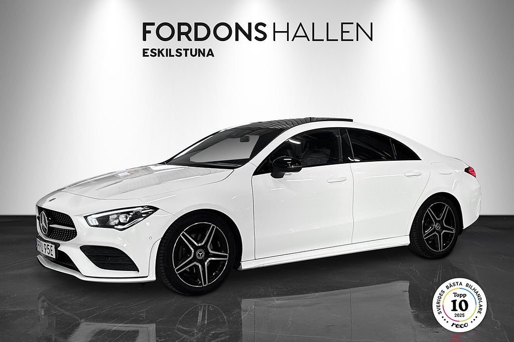 Mercedes-Benz CLA180 180 AMG Line /Panelbelysning /Pano /Nyservad /SoV-hjul