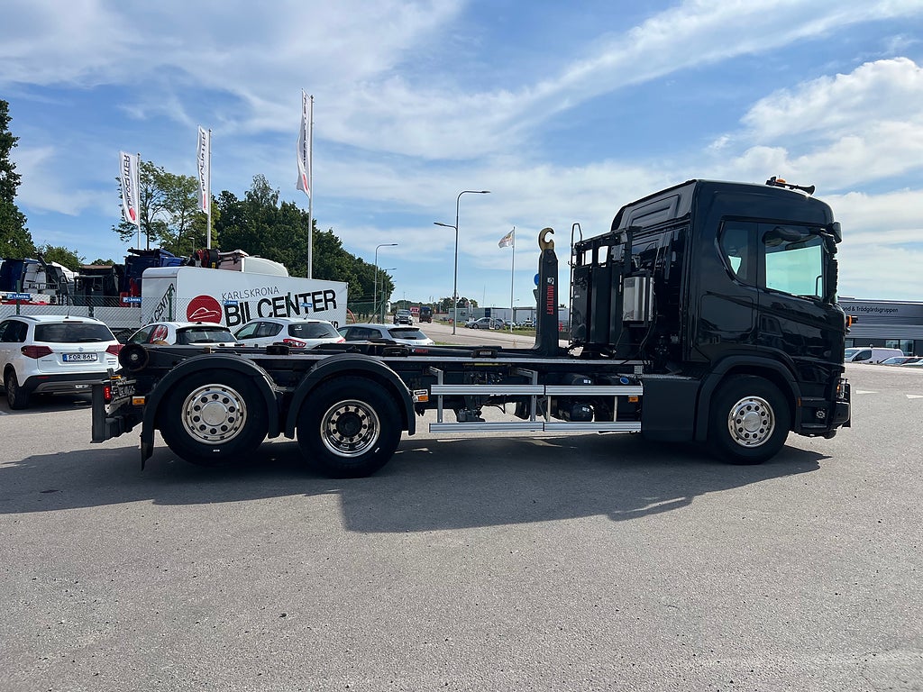 Scania G450 6x2*4 XT Lastväxlare, Fullt Plogutrustad