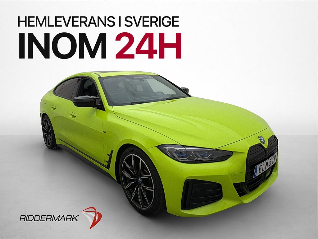 BMW i4 M50 xDrive Gran Coupé Fully Charged Pano H/K HUD