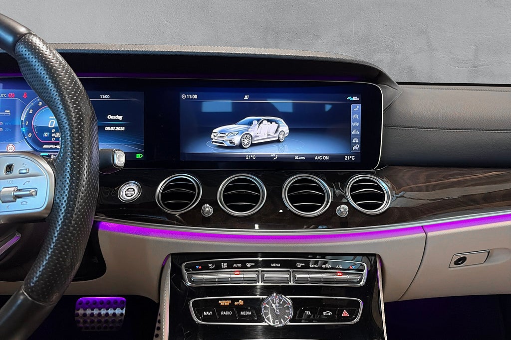 Mercedes-Benz E63 E 63 T 4MATIC+ 2-ägare Full utrustad Välservad