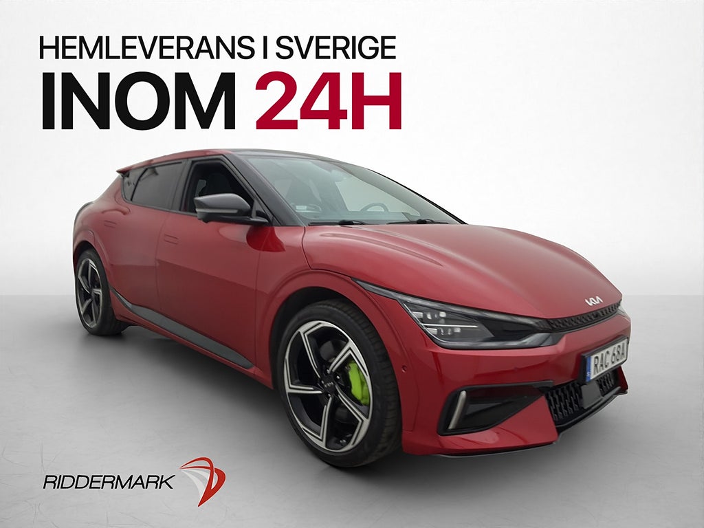 Kia EV6 GT 585hk AWD Taklucka HUD Meridian 360° MOMS
