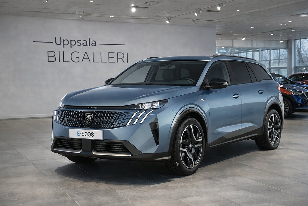 Peugeot E-5008 GT, 7sits 525km, PRIVATLEASING