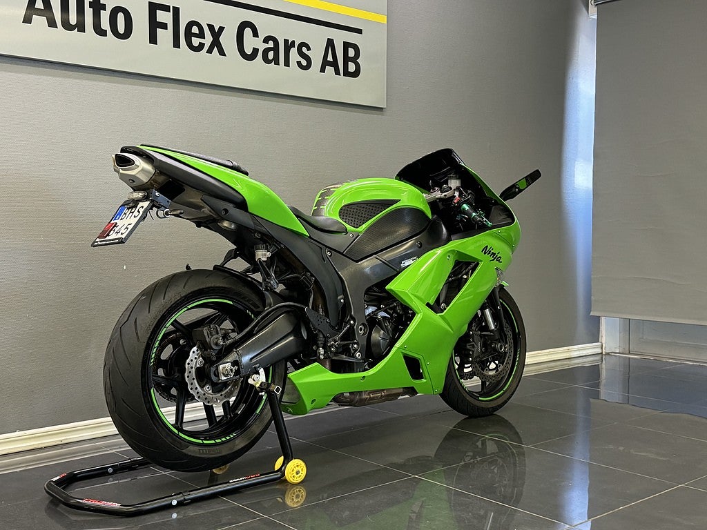Kawasaki Ninja ZX-6R | Original kåpset | Besiktigad | Quadlock