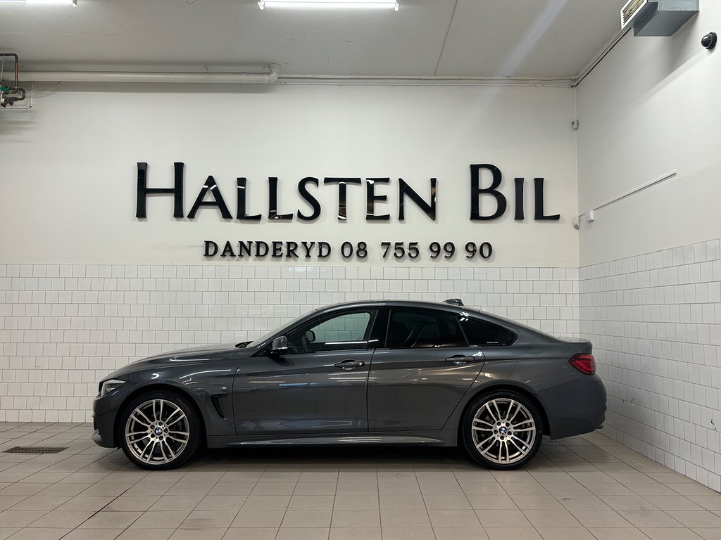 BMW 420 i xDrive Gran Coupé Aut M-Sport Drag Lucka Lågmil Svensksåld