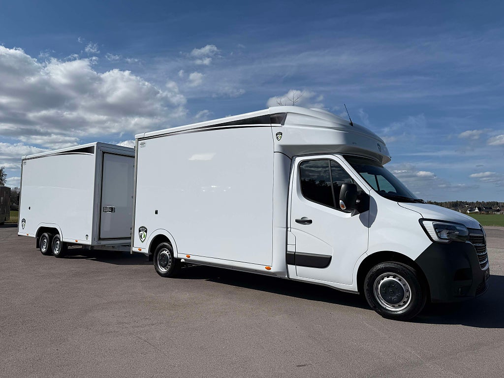 Renault Master Eurobox XL med Eurobox Trailer  Skåpbil/Släp