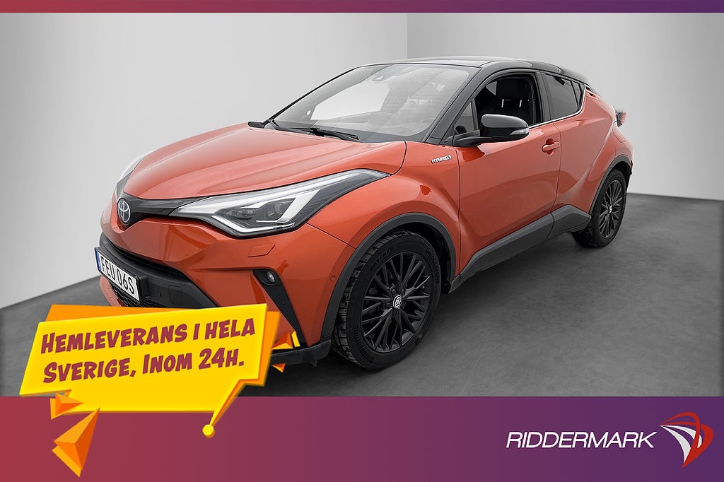 Toyota C-HR Hybrid 184hk Launch Edt Värmare JBL Kamera Drag