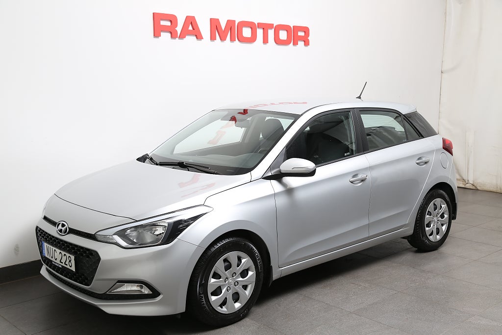 Hyundai i20 1,2 84hk Comfort 5D I 1ägare I Nyservad 2016