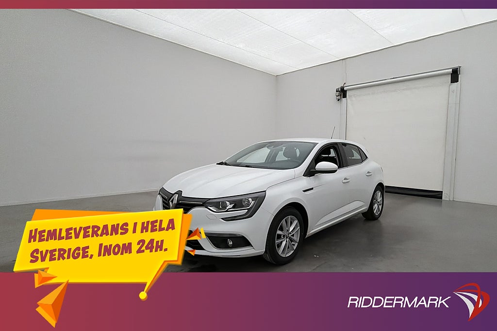 Renault Mégane 1.2 TCe 132hk Dragkrok P-Sensorer Farthållare