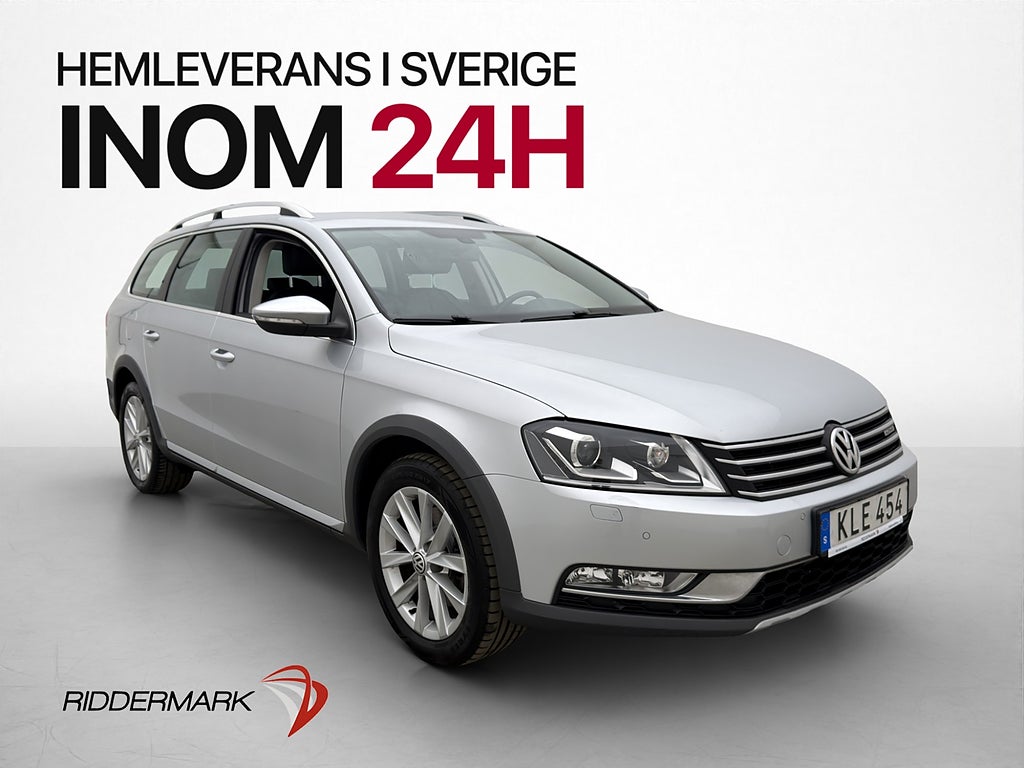 Volkswagen Passat 2.0 4M Alltrack Värmare Drag Kamera Läder