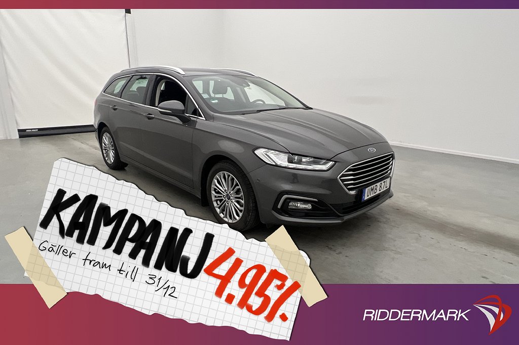 Ford Mondeo Kombi Hybrid 187hk Titanium 4,95% Ränta