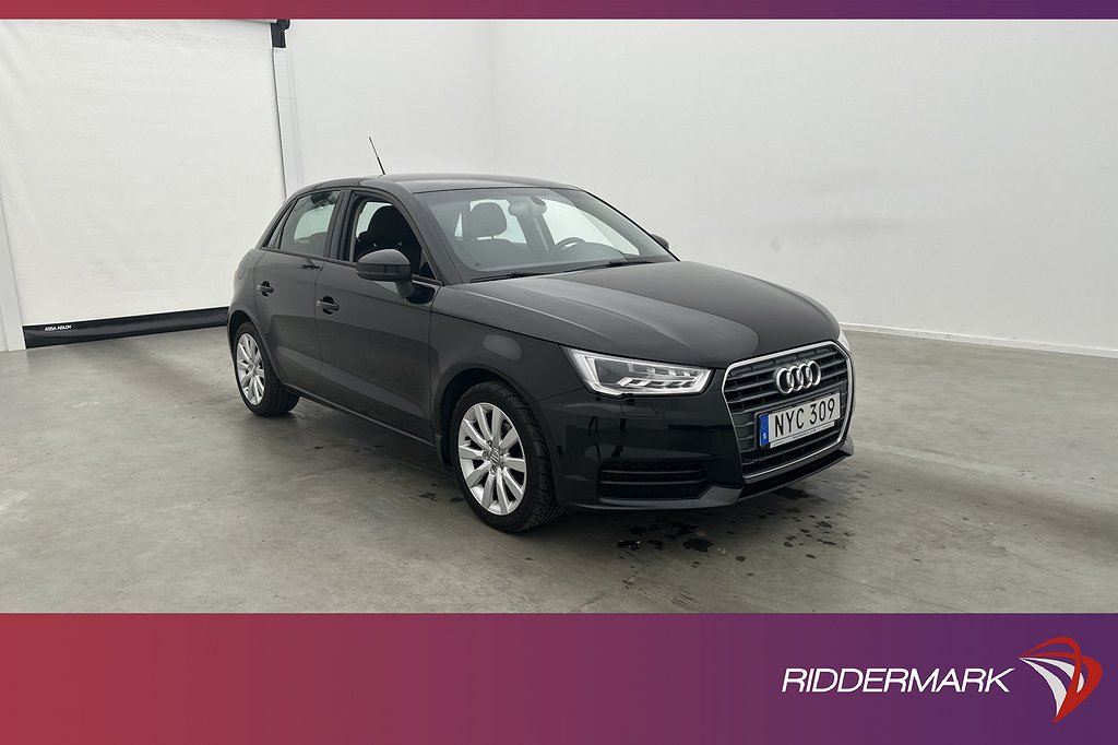 Audi A1 Sportback TFSI 95hk Sport Edt Sensorer Farthållare