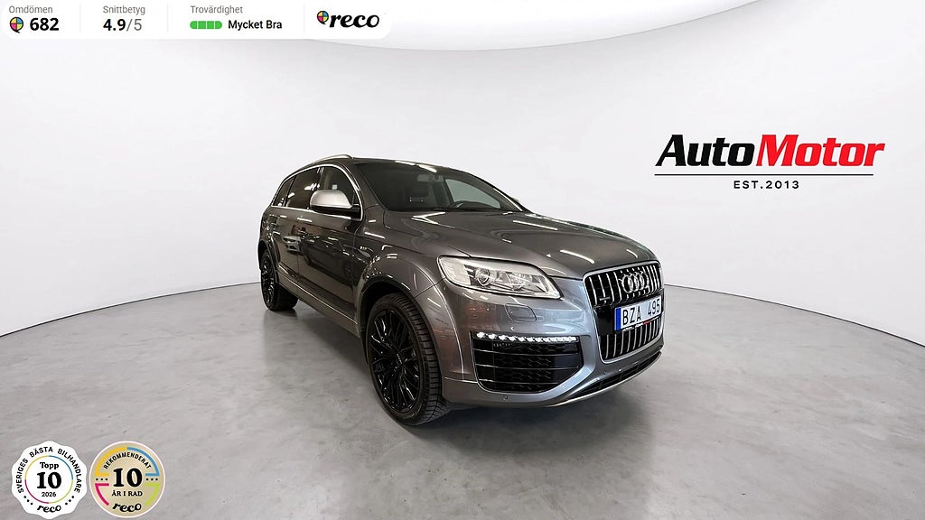 Audi Q7 5.9 V12 TDI QUATTRO 500hk DRAG/EXCLUSIVE/SVENSK SÅLD/