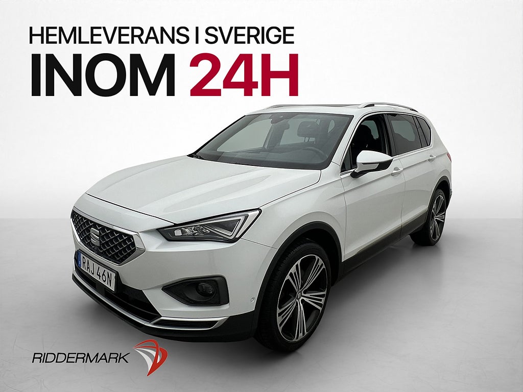 Seat Tarraco TDI 190hk 4Drive 7-Sits Pano Värmare 360° Beats