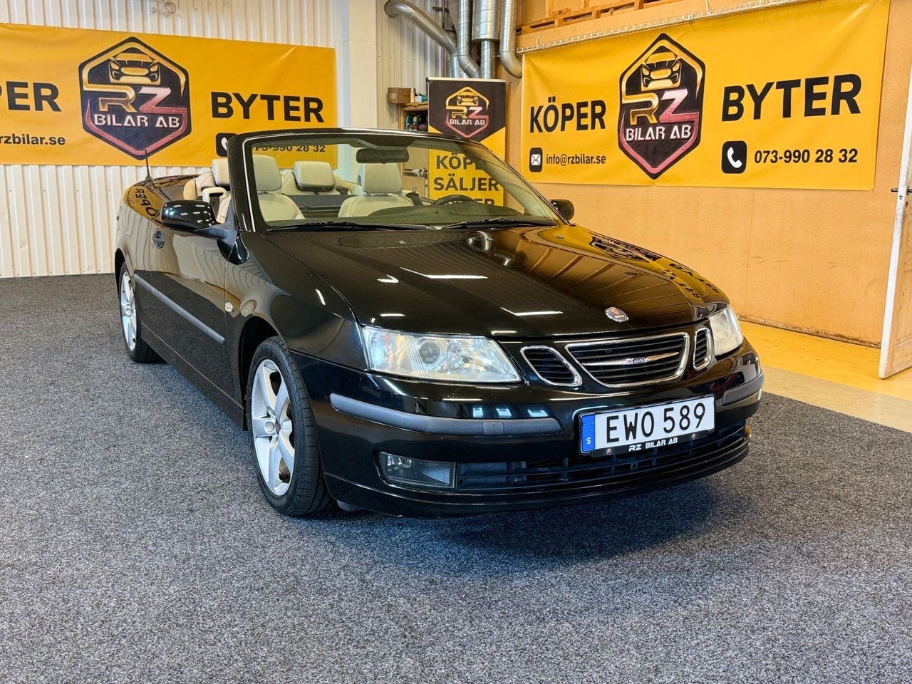 Saab 9-3 Cabriolet 1.9 TiD Vector Euro 4 2006, bild 6/40