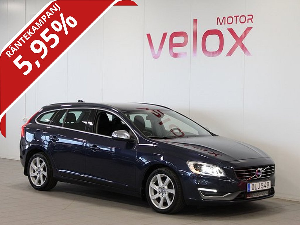 Volvo V60 D4 Geartronic Momentum Drag Kamrem bytt 5,95%