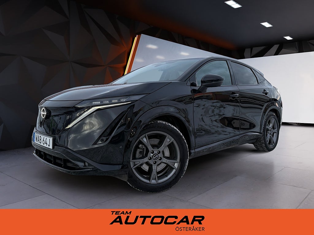 Nissan Ariya 63kWh EVOLVE PANORAMAGLASTAK EL-STOLAR BOSE NAV BOSE