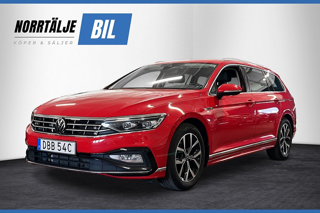 Volkswagen Passat 2.0 200 HK TDI R-LINE COCKPIT DRAG D-VÄRM NAVI CARPLAY