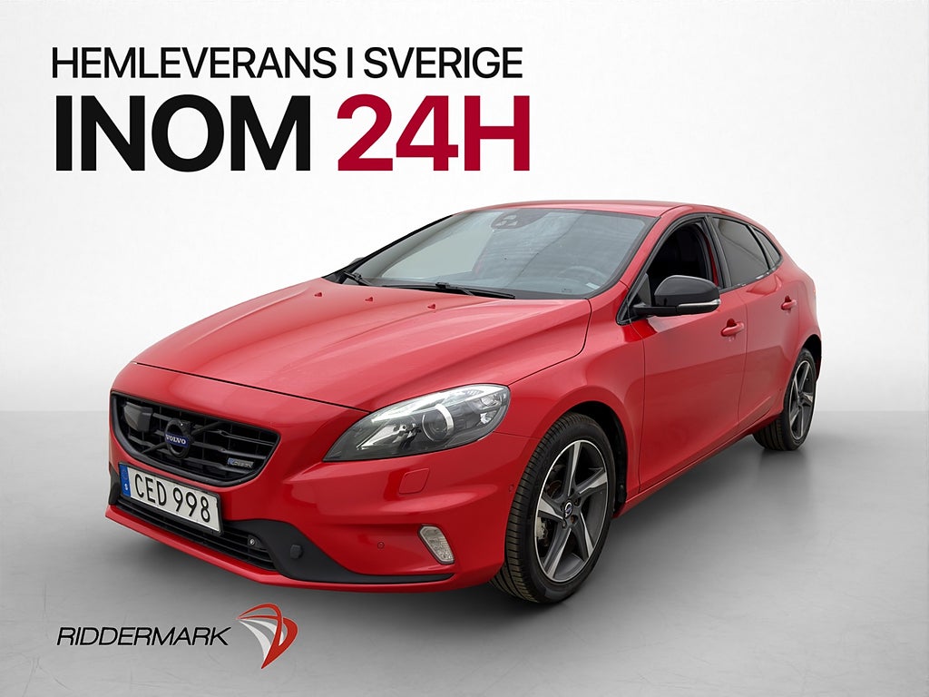 Volvo V40 D2 R-Design Helskinn Drag Värm Kamrem bytt