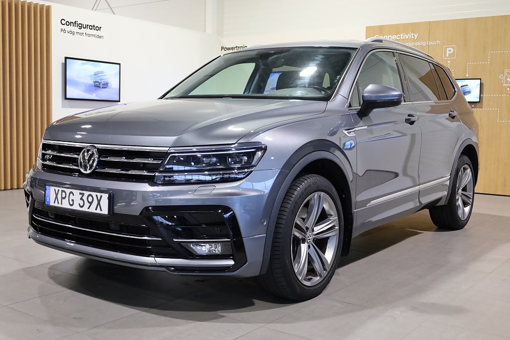 Volkswagen Tiguan Allspace 4M R-line 7-Sits Drag Värmare Massage 2020
