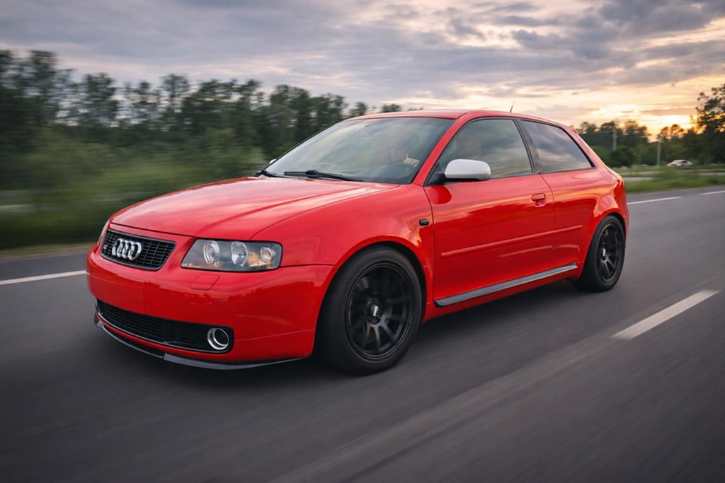 Audi S3 Omlackad byggd 2025 500hk smidd motor 1500mil