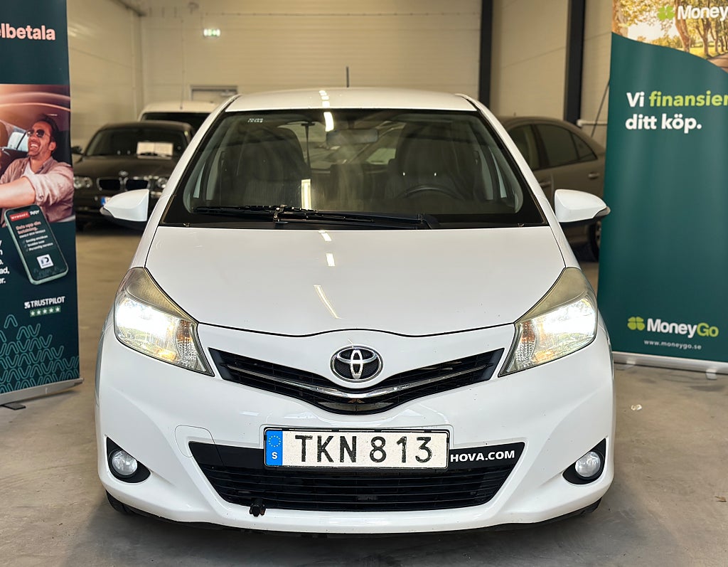 Toyota Yaris 5-dörrar 1.33 Dual VVT-i Active Euro 5// Billigt skatt 