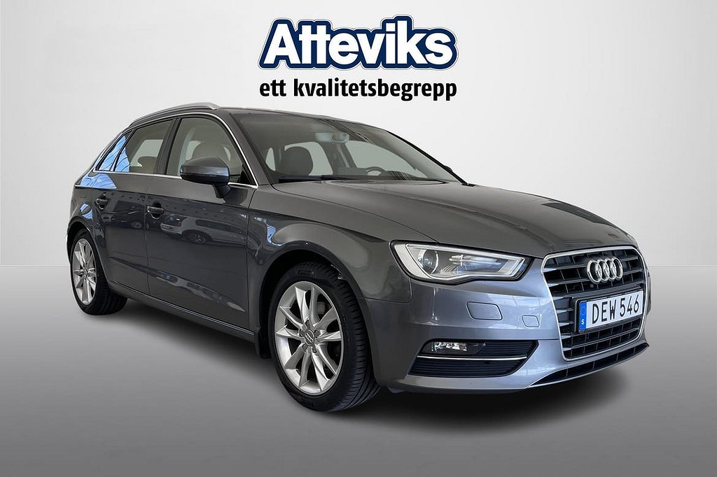 Audi A3 Sportback 1.4 TFSI S Tronic, 125hk, 2016