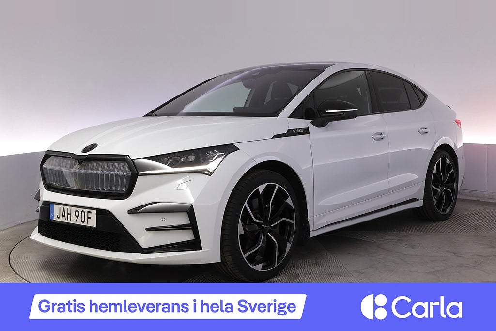 Skoda Enyaq iV Coupé RS Pano Kamera Elstol Canton BSM Drag