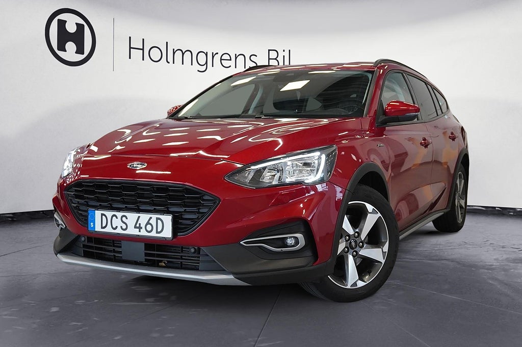 Ford Focus Active Kombi Drag Backkamera Servad Välskött | Ränta 3,95%
