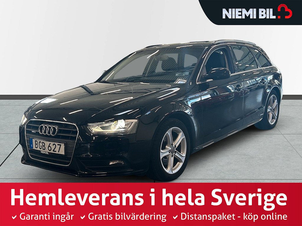 Audi A4 Avant 2.0 TDI Quattro/SoV-hjul/Psensor/Nybesiktad