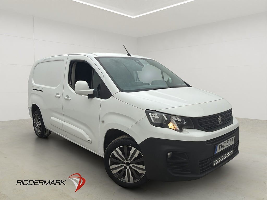 Peugeot Partner L2 Värmare Dragkrok B-Kamera CARPLAY Moms