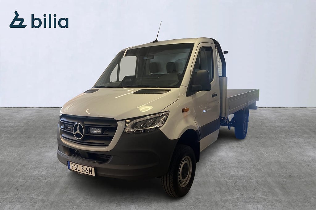 Mercedes-Benz Sprinter 319 4X4 Flak komplett med X-ljus o...