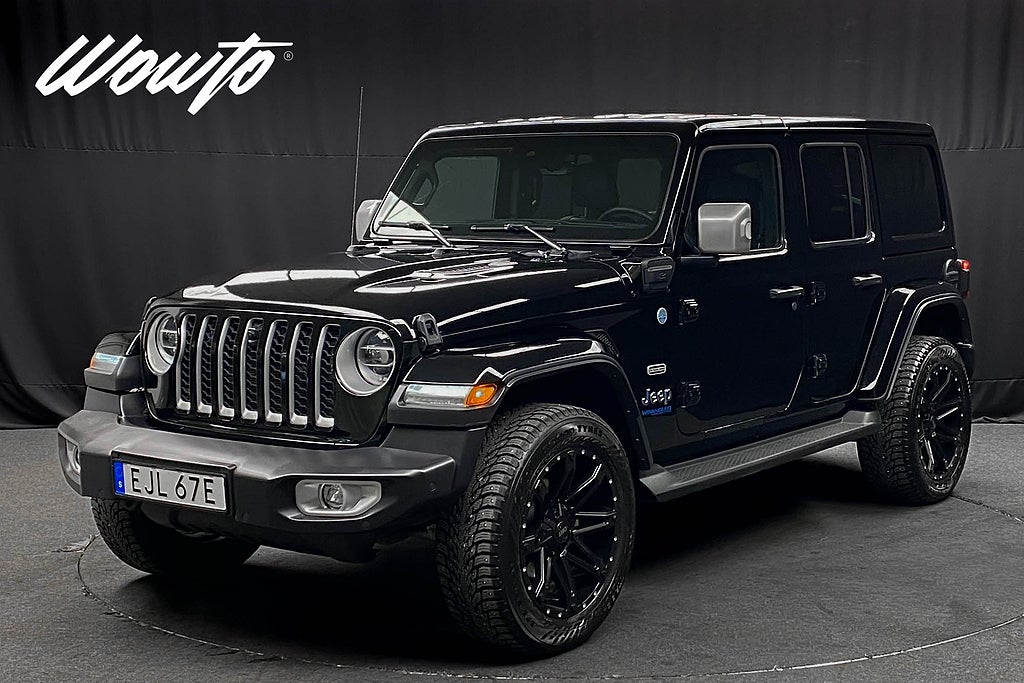 Jeep Wrangler Unlimited 4xe PHEV Sahara 380HK /Alpine /Moms/4.95%