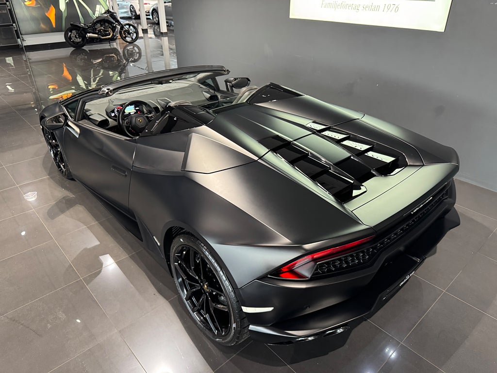 Lamborghini Huracán LP 610-4 Spyder Sportavgas Sensonum Lift - bild 23