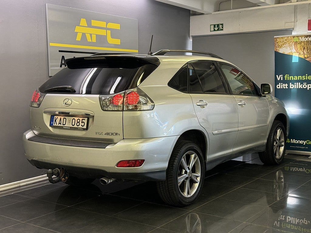 Lexus RX 400h AWD 3.3 V6 AWD CVT | S+V | Drag | Nybesiktad