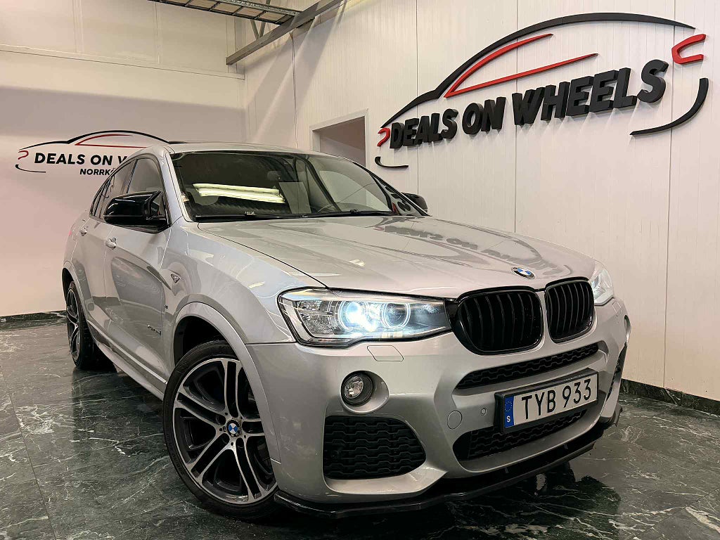 BMW X4 xDrive30d Steptronic M Sport Taklucka Värmare Drag Navi