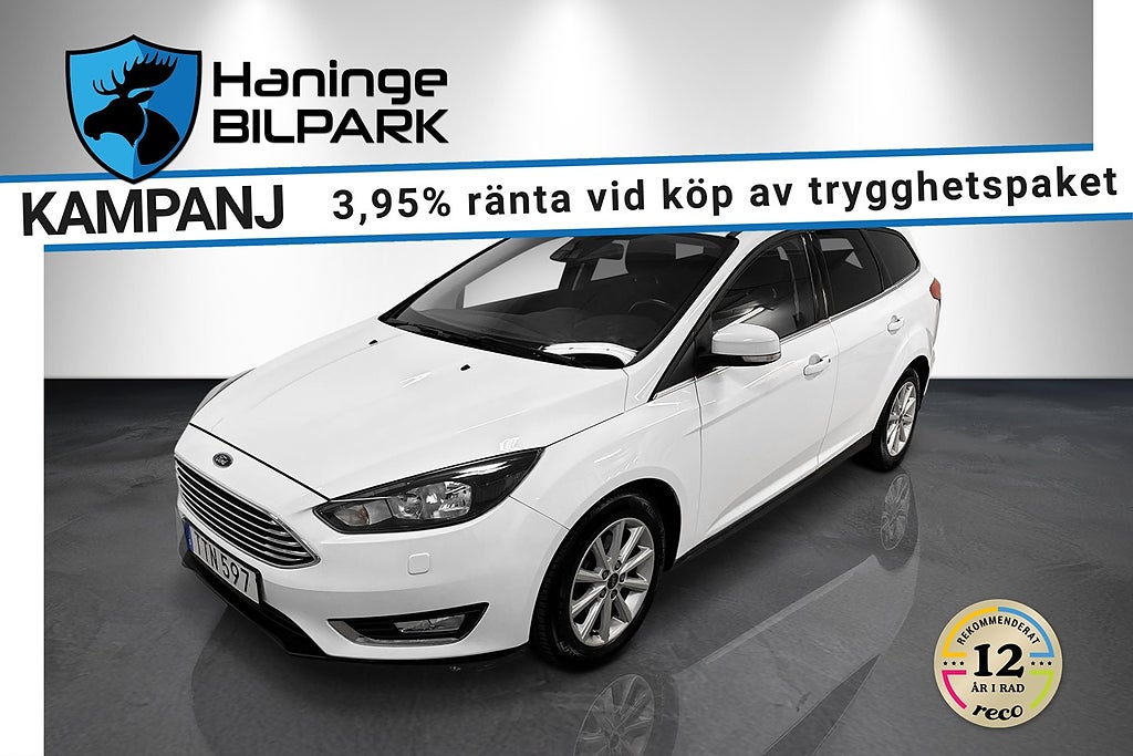 Ford Focus 1.0  Titanium /DRAG /B-KAM /KAMREM BYTT /FR 3,95%